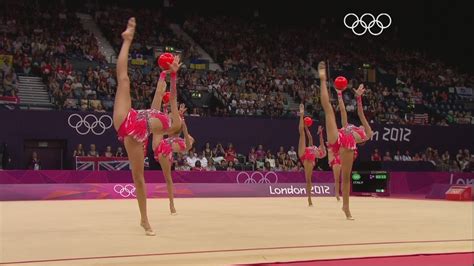 Rhythmic Gymnastics Group All Around Qualification London 2012 Olympics Youtube