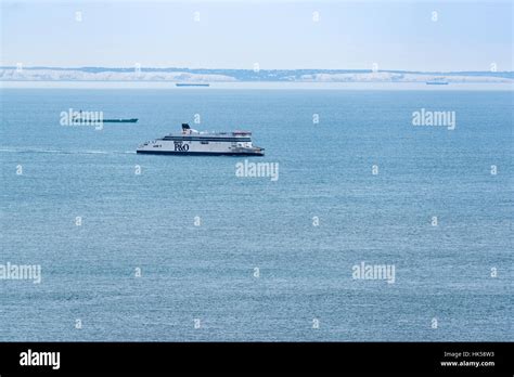 English Channel Between Dover England And Calais France 13