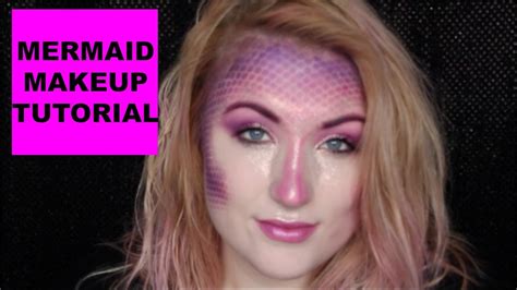 Mermaid Makeup Tutorial Halloween 2016 Just Meg Youtube