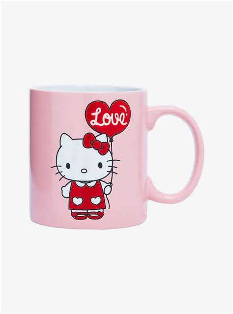 Hot Topic Hello Kitty Love Balloon Mug Hawthorn Mall