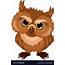 Cartoon Owl In Evil Mood Emotional Bird Character Vector Image