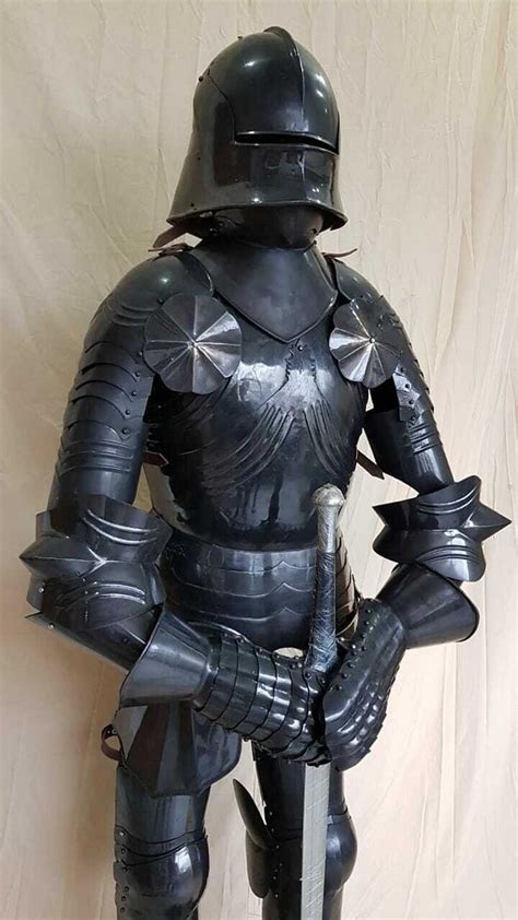 Handmade Fathers Day Ts Medieval Knight Black Gothic Suit Of Armor