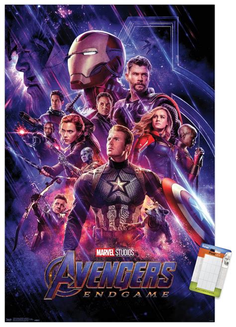 Marvel Cinematic Universe: Avengers: Endgame - One Sheet Premium Poster