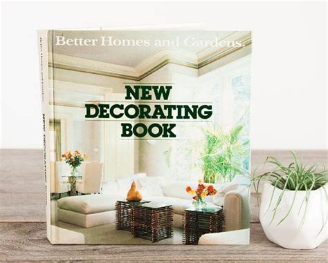 Home Decor Book Better Homes And Gardens Decorating Book Retro Home