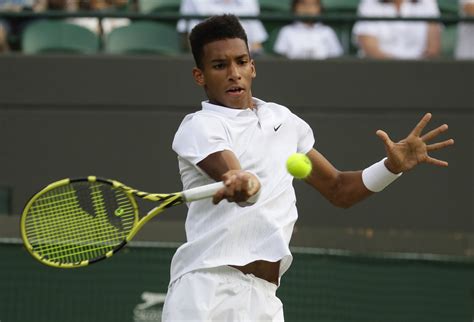 The Latest Canadian Teen Auger Aliassime Loses At Wimbledon