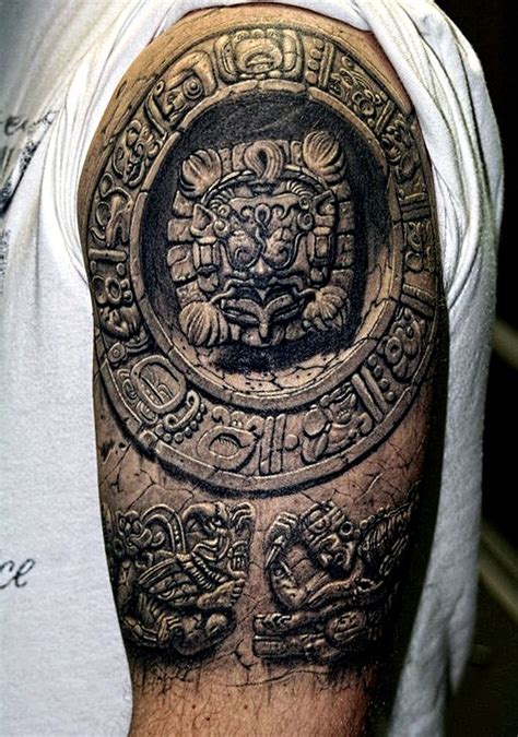 Maya Tattoo Mayan Tattoos Ancient Tattoo Optical Illusion Tattoo