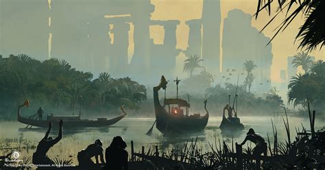 Assassins Creed Origins Concept Art By Martin Deschambault Concept