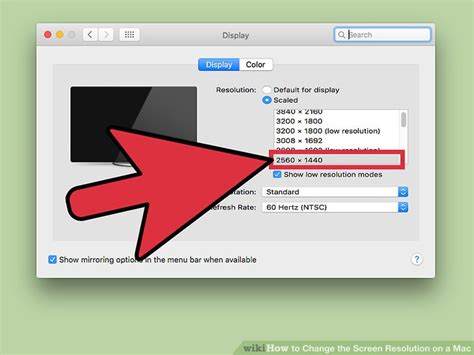 Paint offers a good quality increase of photo resolution and is free if you have windows operating system. How to Change the Screen Resolution on a Mac: 15 Steps