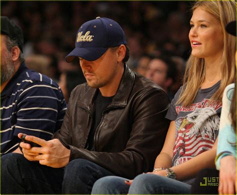 Leonardo Dicaprio And Bar Refaeli Lakers Lovers Photo 2410196 Bar