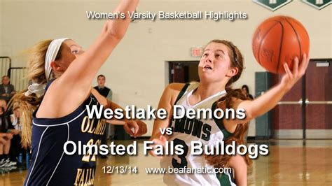 Westlake Demons Vs Olmsted Falls Bulldogs Womens Varsity Basketball