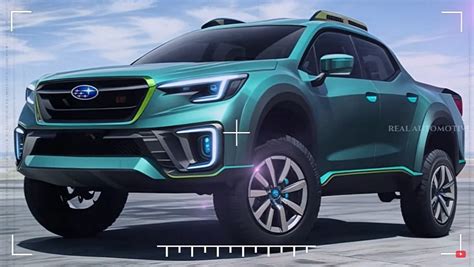 Reborn Subaru Baja Compact Truck Looks Virtually Ready For Any