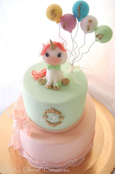 Here golden spiral candles make it an extra special event. 1. birthday unicorn cake | Unicorn cake, Cake, Girl cakes