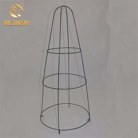 China 54 In Galvanized Steel Wire Round Tomato Cage Factory And