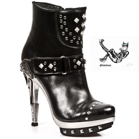 Mpunk003 C1 New Rock Catwoman Cosplay Ankle Boots Punk Range Are Our