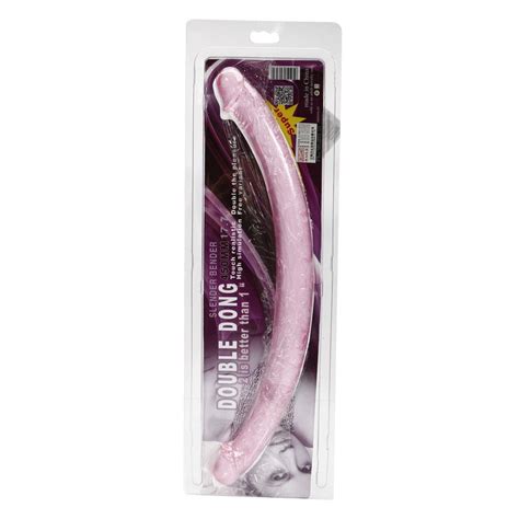 Extremely Long Double Heads Soft Elastic Penis Dildo