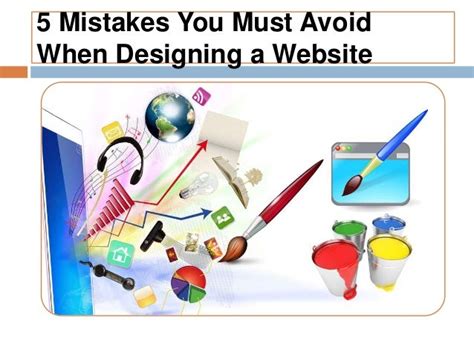 5 Mistakes You Must Avoid When Designing A Website