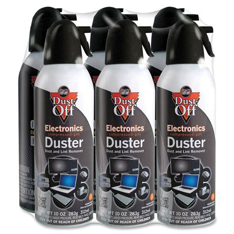 Dust Off Canned Air Compressed Gas Electronics Duster