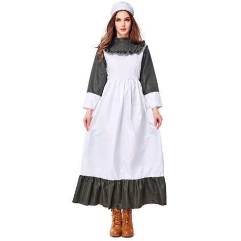 Costume Femiere Mormone Mormon Paysanne Deguisement Femme