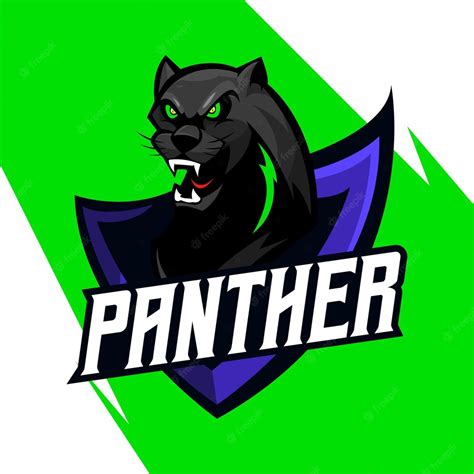 Premium Vector Panther Esport Mascot Logo Vector Illustration