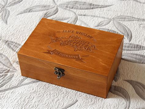 Personalized Wooden Box Мemory Box Custom Engraved Box Etsy