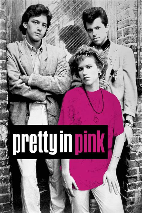 Pretty In Pink 1986 80 S Movie Poster Canvas Wall Art Print John Sneaker
