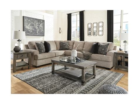 Signature Design By Ashley Bovarian Three Piece Sectional With Track