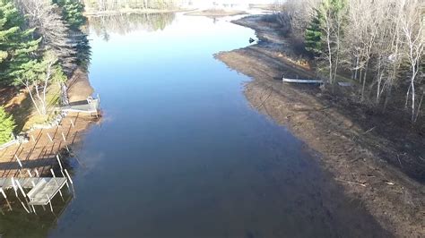 Chute Pond Fall 2015 Lake Lowered Youtube