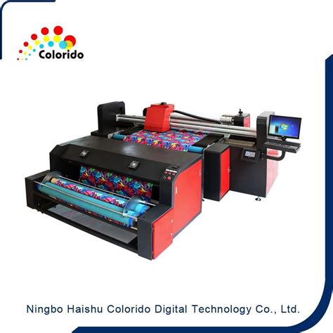 Digital Fabric Printer Textile Printer With Belt Feeding System