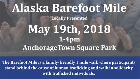 Join Us For The Alaska Barefoot Mile Mass Excavation Inc