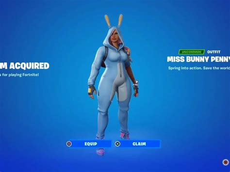 Fortnite Miss Bunny Penny Skin Price How To Buy In Chapter Firstsportz