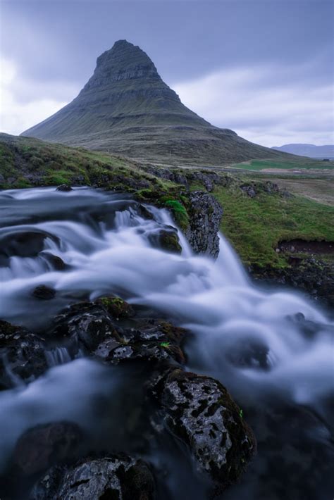 Kirkjufellsfoss Waterfall West Iceland Sony A6000 Colby Brown Photography