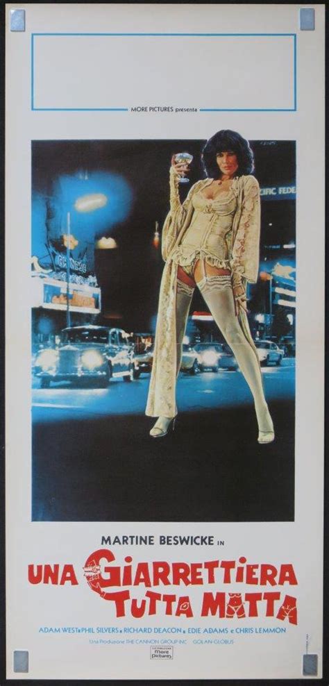 R273 Happy Hooker Goes Hollywood Italian Locandina 1981 Martine Beswick