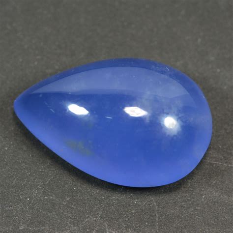 Untreated 2000 Cts Natural Blue Chalcedony Pear