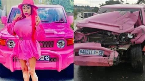 South African Barbie Wannabe Involved In Serious Car Accident