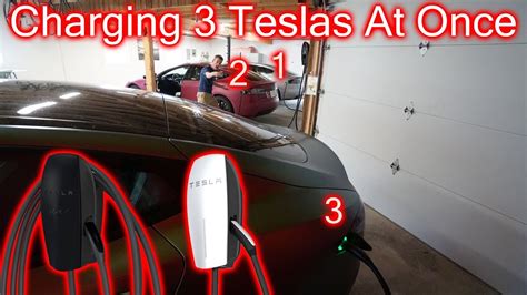 How To Charge 3 Teslas At The Same Time Youtube