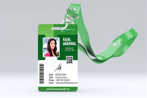 Welcome to the id card office online beta link. Corporate Modern Identity Card Free Template