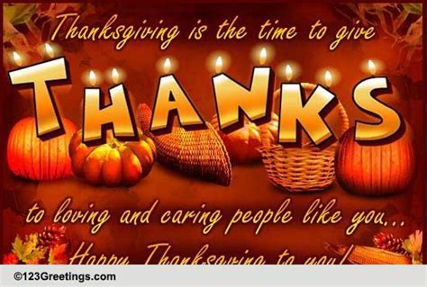 Give Thanks On Thanksgiving Free Happy Thanksgiving Ecards 123 Greetings