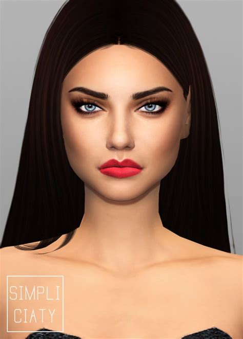 simpliciaty female model pack sims 4 downloads
