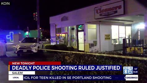 Grand Jury Oregon Police Justified In Shooting Killing Man Who