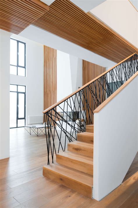 Architizer Staircase Design Railing Design Stair Railing Design