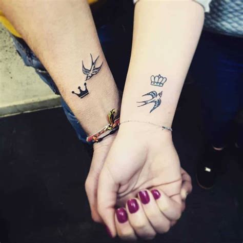 25 Couple Tattoos That Are All Things Romantic