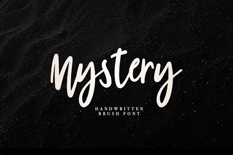 Mystery ~ Script Fonts ~ Creative Market