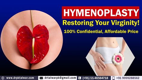 Hymenoplasty Surgery In Delhi Restoring Your Virginity Hymen Repair