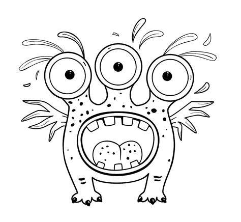 Halloween Monster Coloring Pages Fun And Free Halloween Coloring Pages