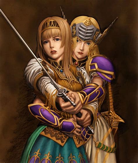 Alicia And Silmeria Profile Wallpaper Valkyrie Female Knight