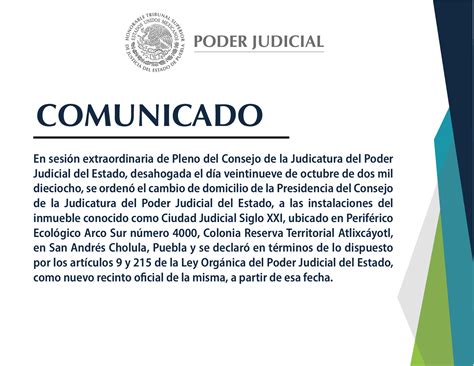 Mapa Del Sitio Poder Judicial Del Estado De Puebla Htsjpuebla