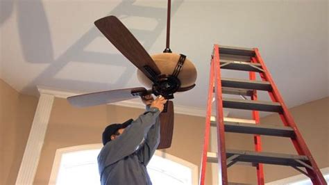 The process for installing a ceiling fan is similar to wiring a light fixture, with a few modifications to complete your fan installation by attaching the canopy to the mounting bracket and then attaching the fan how to install a motion detector. How to Install a Ceiling Fan - Monkeysee Videos