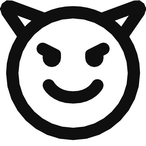 Emoji Devil Smile Vector Svg Icon Svg Repo