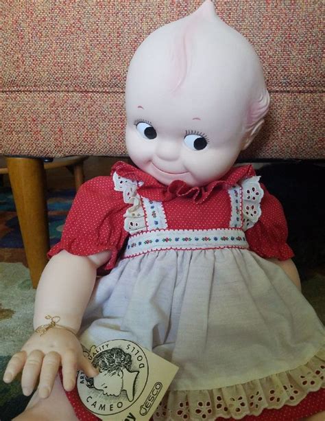Vintage Large 24 Cameo Kewpie Doll All Original With Original Hang Tag