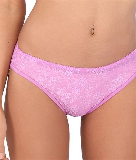 Buy Bralux Camy Full Lace Panties Lavender Online At Best Prices In